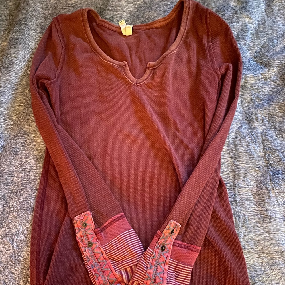 Free people thermal shirt